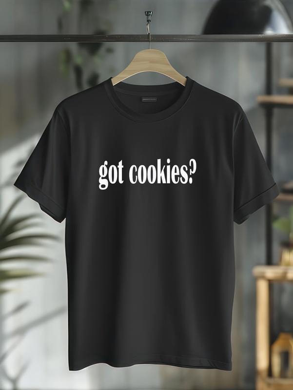 cotton Got Cookies? I Love Cookies Classic Fit T Shirt T-Shirt casual Fashion graphic tees women Hoodie, Sweatshirt