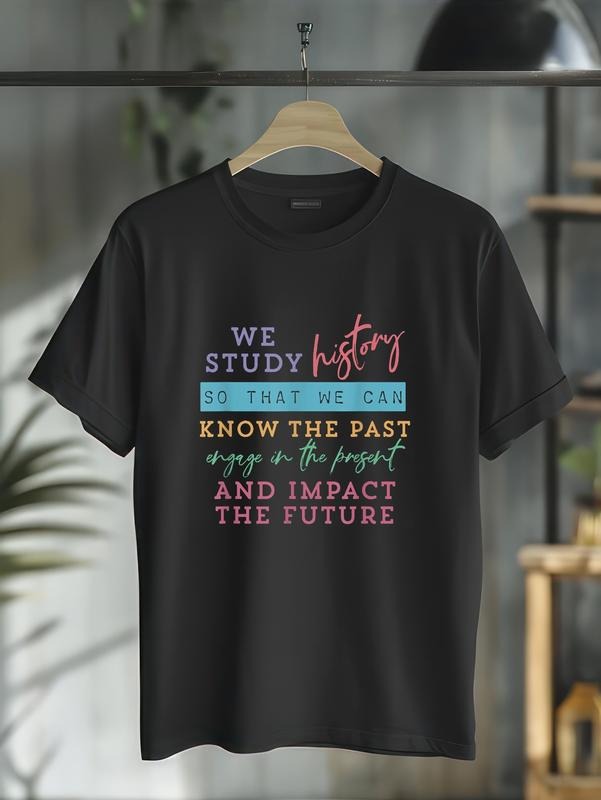 cotton History Teacher Social Studies Teacher Back To School T-Shirt casual Fashion graphic tees for women Hoodie, Sweatshirt
