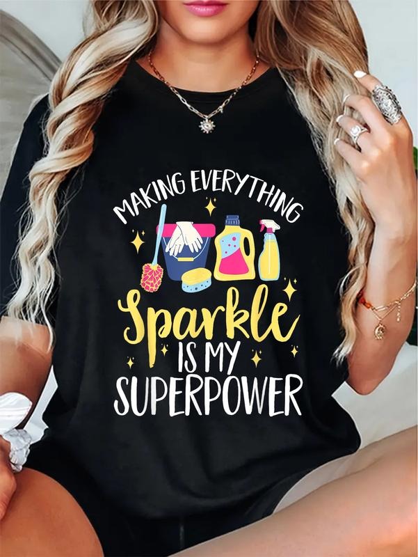 cotton Housekeeping Cleaning Lady Housekeeper T-Shirt casual Fashion graphic tees women Hoodie, Sweatshirt | HypeCrazeTee.com