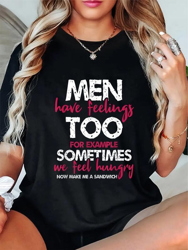 cotton Men Humor Classic Fit T-Shirt