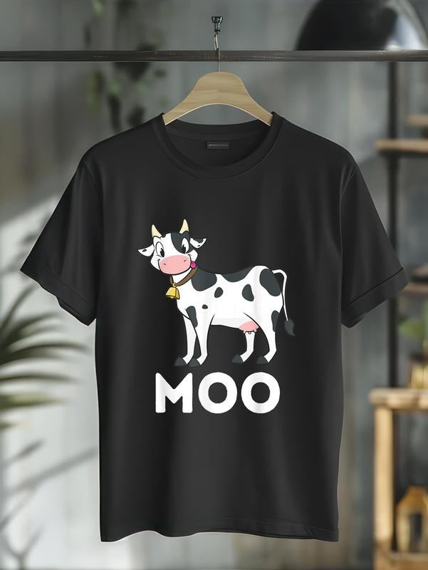 cotton Moo - Funny Cow Lover Famer Cattle Ranch Dairy Farming T-Shirt casual Fashion graphic tees for women Hoodie,...