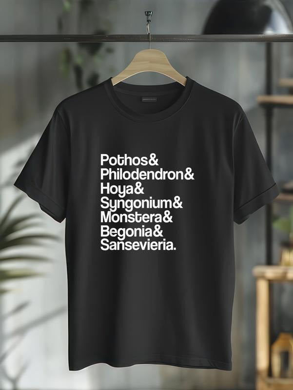 cotton Pothos Philodendron Hoya Syngonium Monstera Houseplant Tee T-Shirt casual Fashion graphic tees for women Hoodie,...