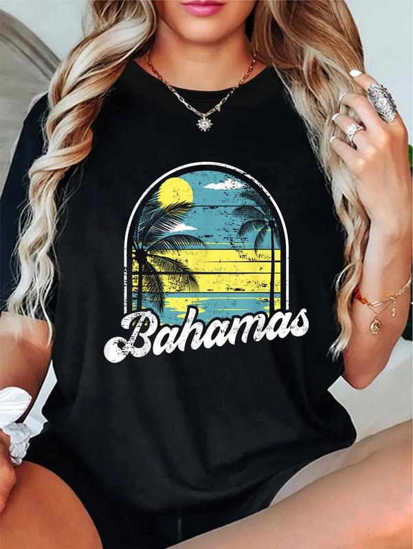 cotton Proud Bahamas Bahamians Flag Gift Design Idea Nassau design T-Shirt casual Fashion graphic tees Hoodie, Sweatshirt