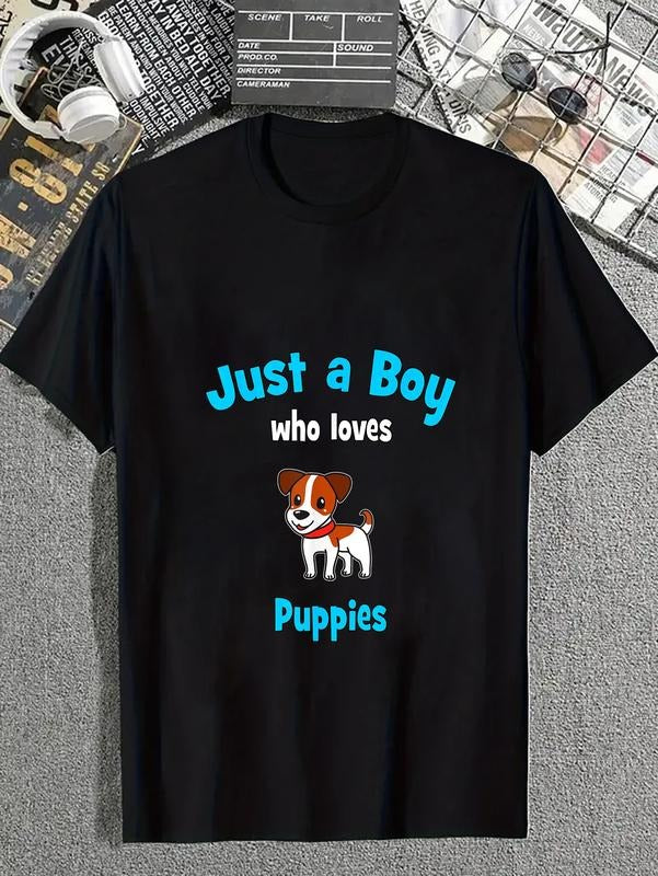 cotton Puppy Shirt for Boys | Kids Puppy T-Shirt casual Fashion graphic tees for women Hoodie, Sweatshirt | HypeCrazeTee.com