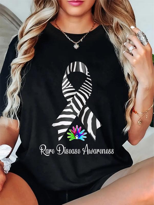 cotton Rare Disease Awareness Shirt - Rare Disease Day 2025 T-Shirt casual Fashion graphic tees Hoodie, Sweatshirt