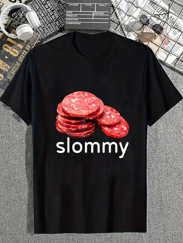 cotton Slommy Salami Meme Oddly Specific Funny Memes Internet Memes T-Shirt casual Fashion graphic tees for women Hoodie,...
