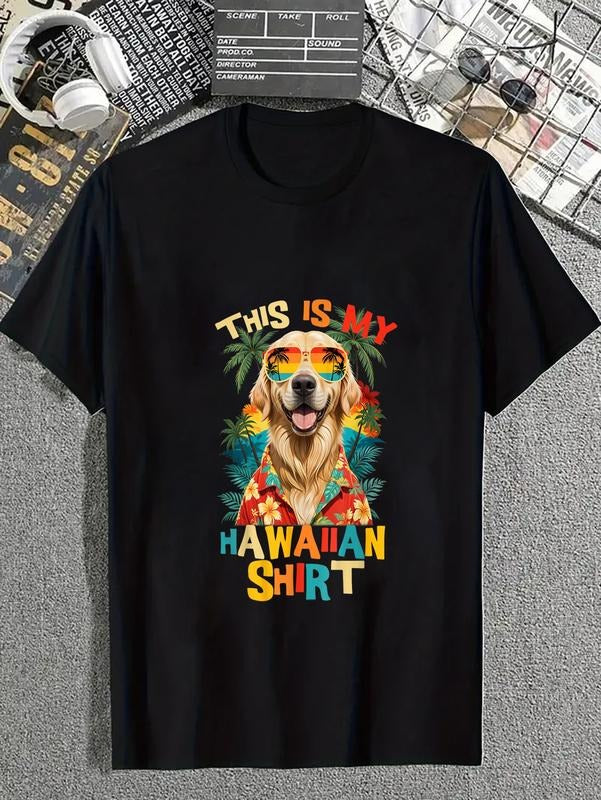 cotton This Is My Hawaiian Shirt Tropical Luau Costume Party Hawaii T-Shirt casual Fashion graphic tees for women Hoodie,...