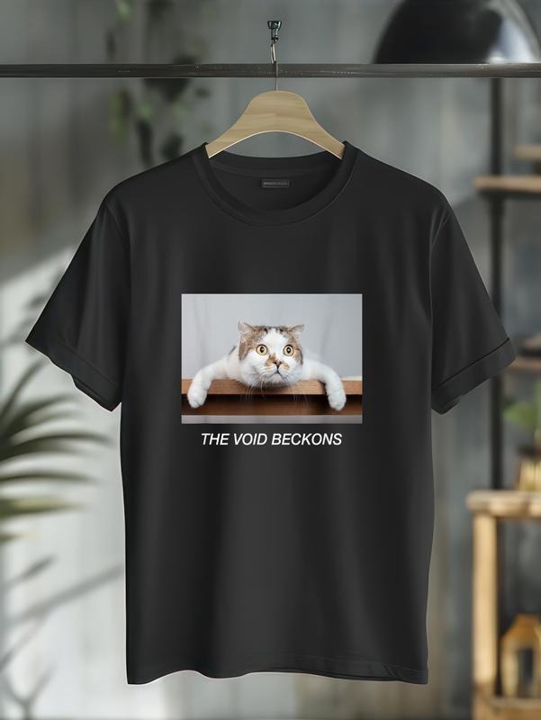cotton meme cat funny surreal trendy sarcastic joke ironic graphic T-Shirt casual Fashion graphic tees for women Hoodie,...