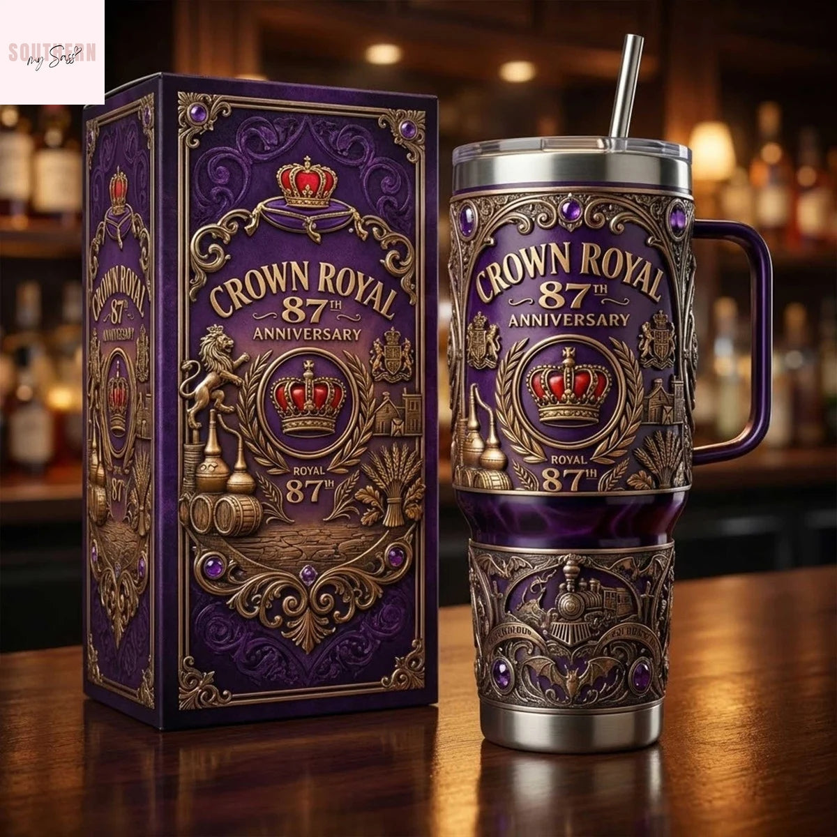 Crown Royal 87th Anniversary Tumbler