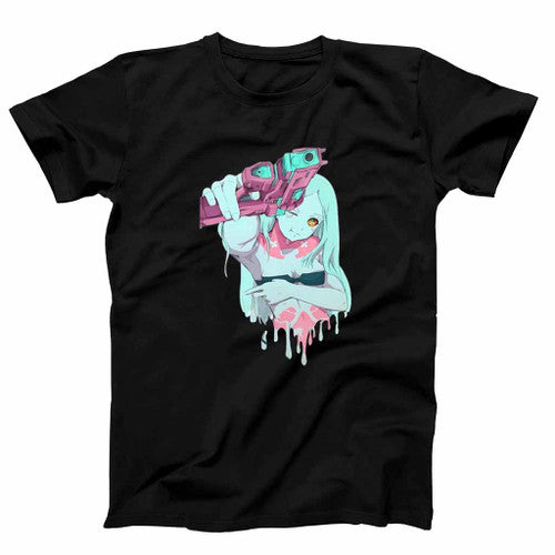 Cyberpunk Edgerunners Anime Art Mens T-Shirt Tee