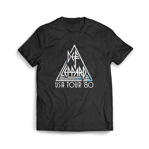 Def Leppard Usa Tour 1980 Men's T-Shirt
