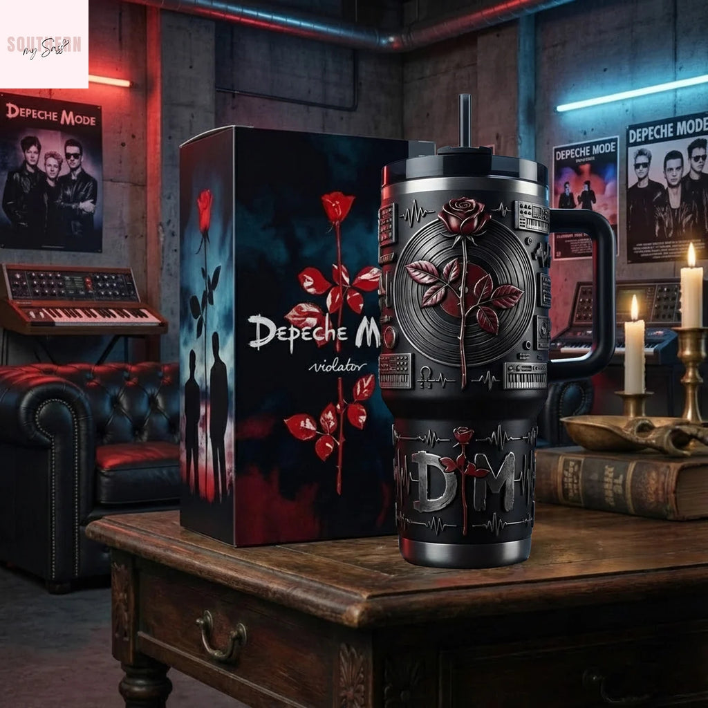 Depeche Mode Band Tumbler