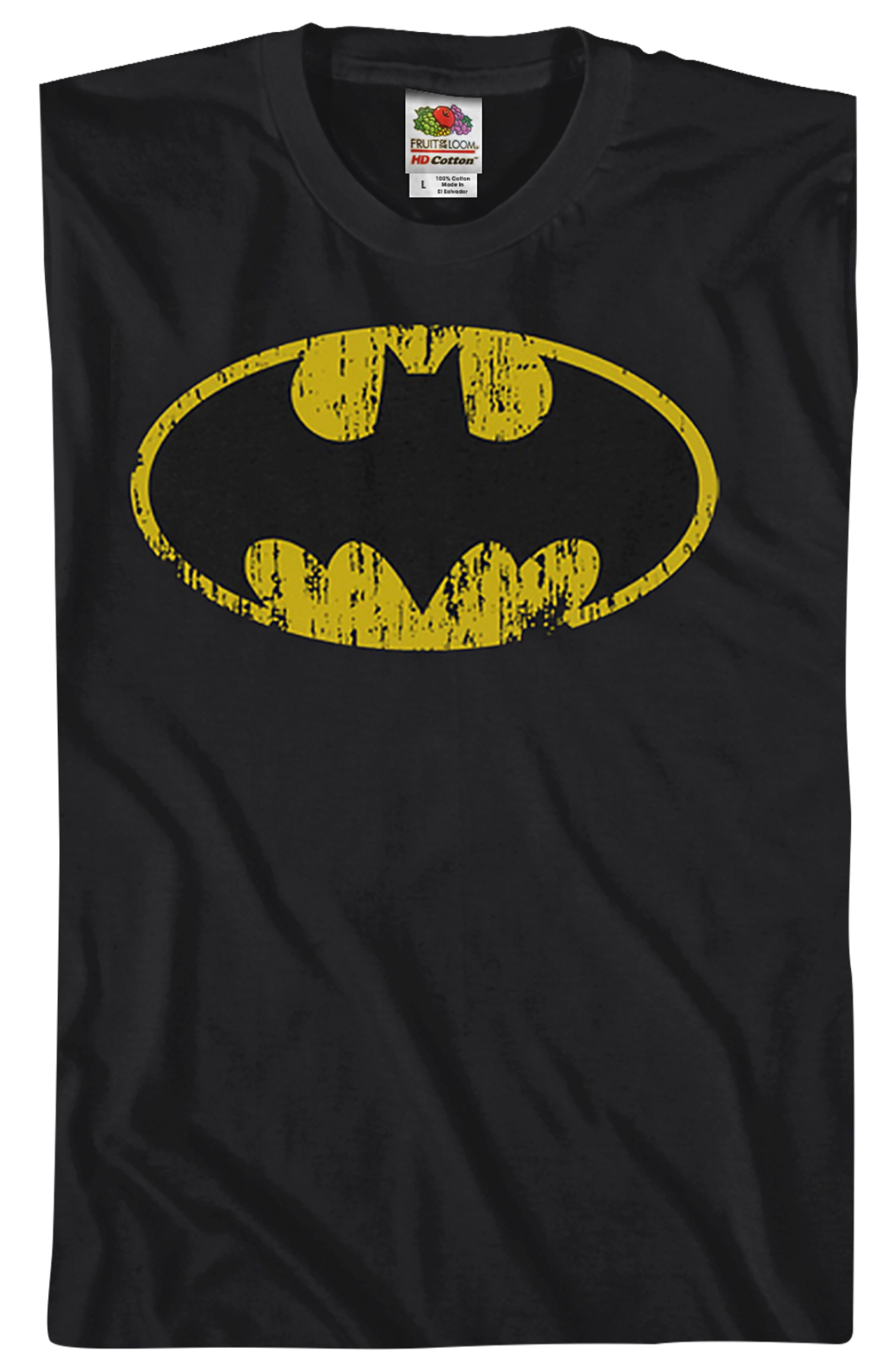 Distressed Bat Symbol Batman T-Shirt