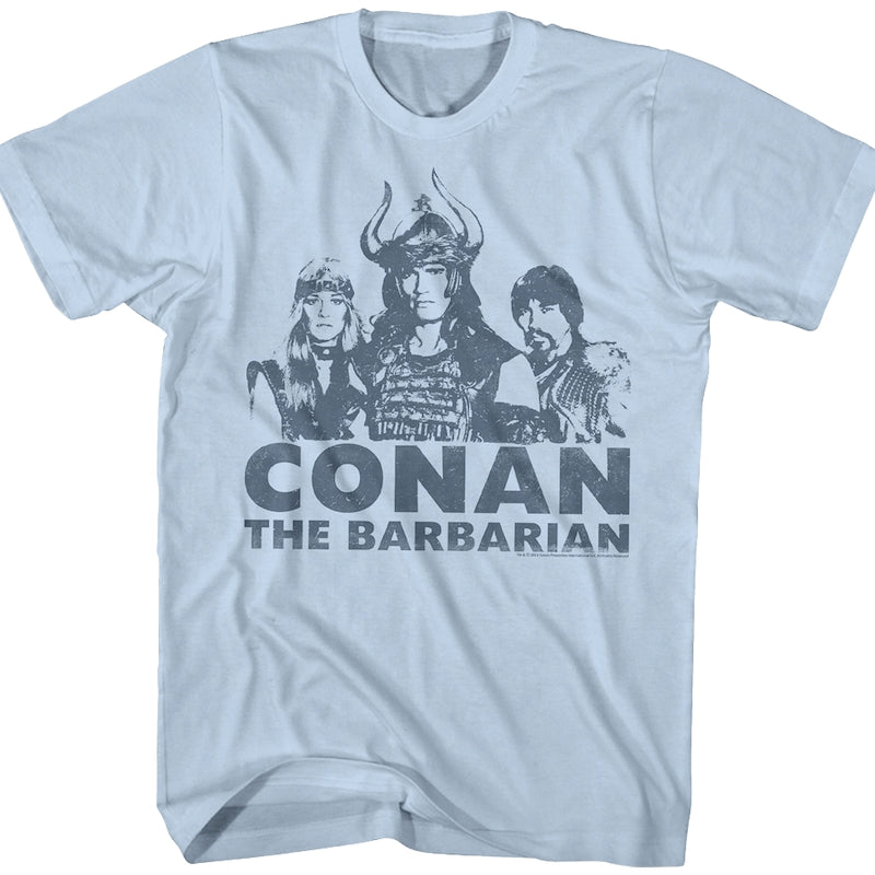 Blue Vintage Conan The Barbarian T-Shirt