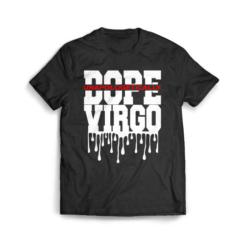 Dope Queen King Graphic Decor Virgo Astrology Zodiac Men's T-Shirt