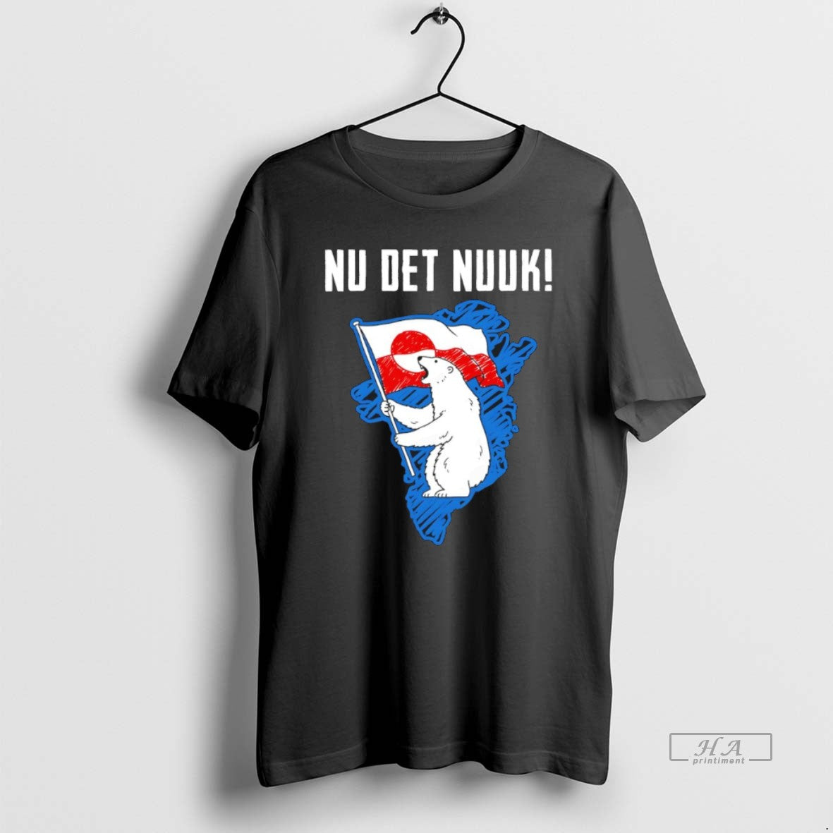 Official Pvjmzupa Nu Det Nuuk Hands Off Greenland Polar Bear And Flag T-Shirts, Hoodie, Sweatshirt | HypeCrazeTee.com