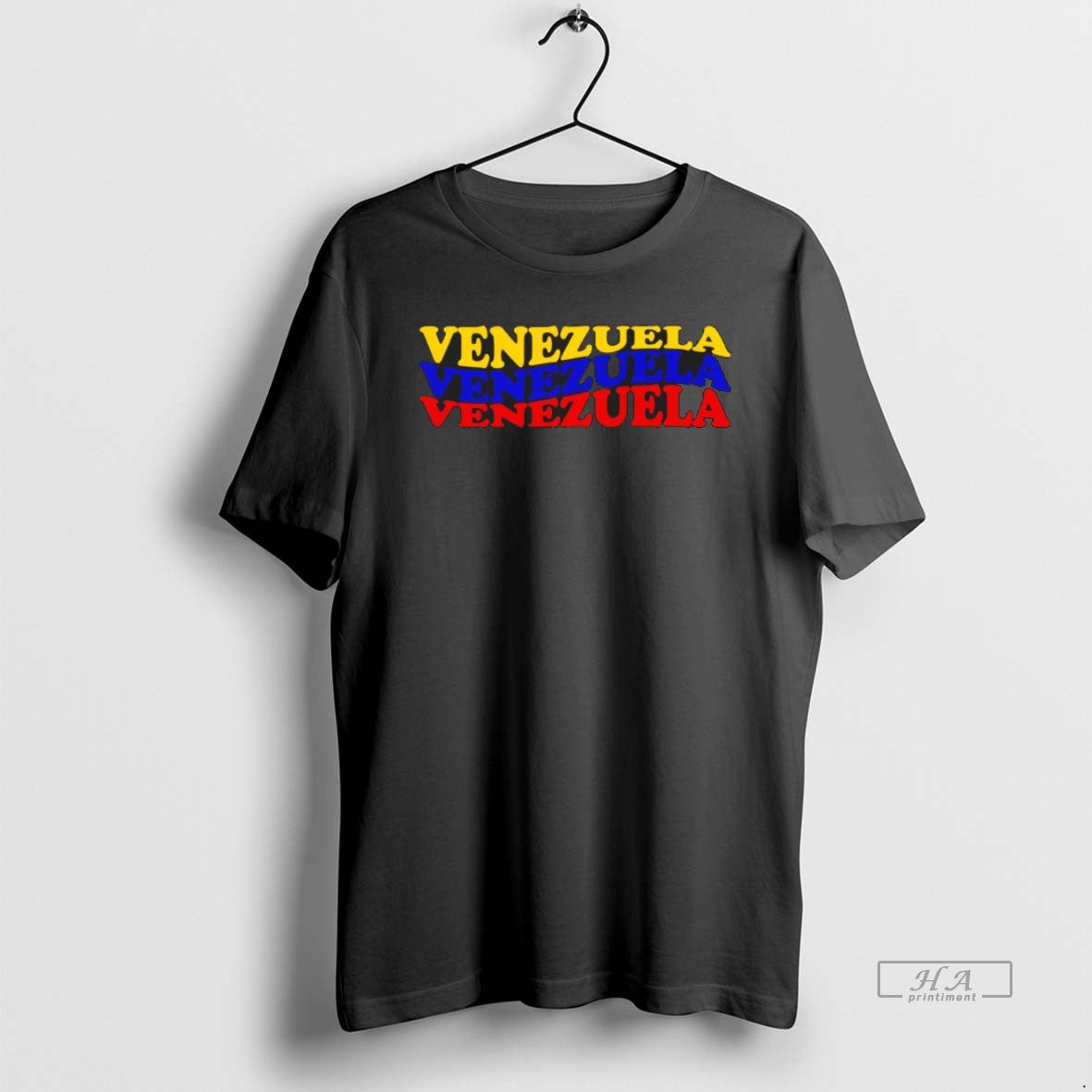 Official Venezuela Venezuela Venezuela Text Flag T-Shirts, Hoodie, Sweatshirt | HypeCrazeTee.com