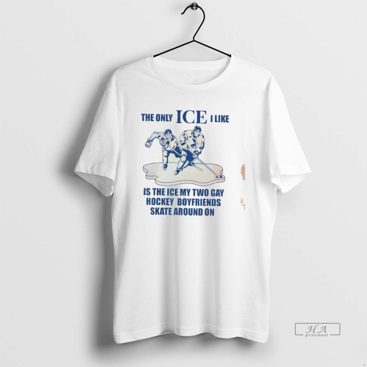 Official The Only Ice I Like Is My Two Gay Hockey Boyfriends T-Shirts, Hoodie, Sweatshirt | HypeCrazeTee.com