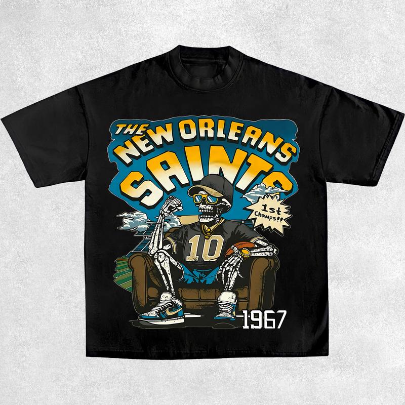 Saints Shirt , Vintage 90s Unisex Football Tees, Football T-Shirts, Sports Shirt, Game Day Tee, Football Fan Gifts