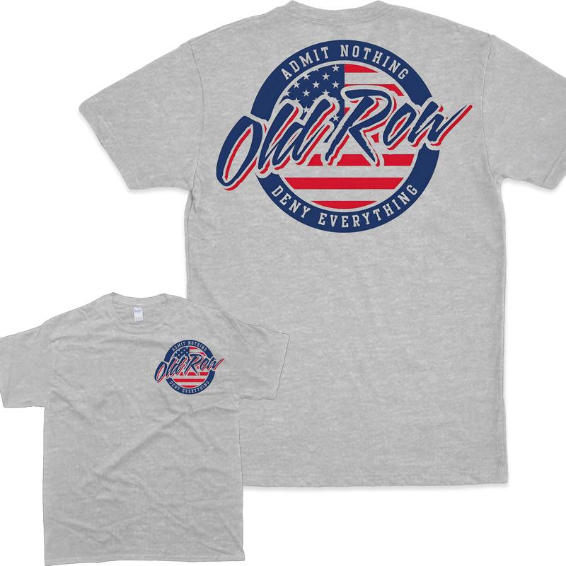 Old Row Retro Circle Graphic Tee  Man Menswear Top Vintage Classic Stylish T-Shirt Tshirt vintage beer