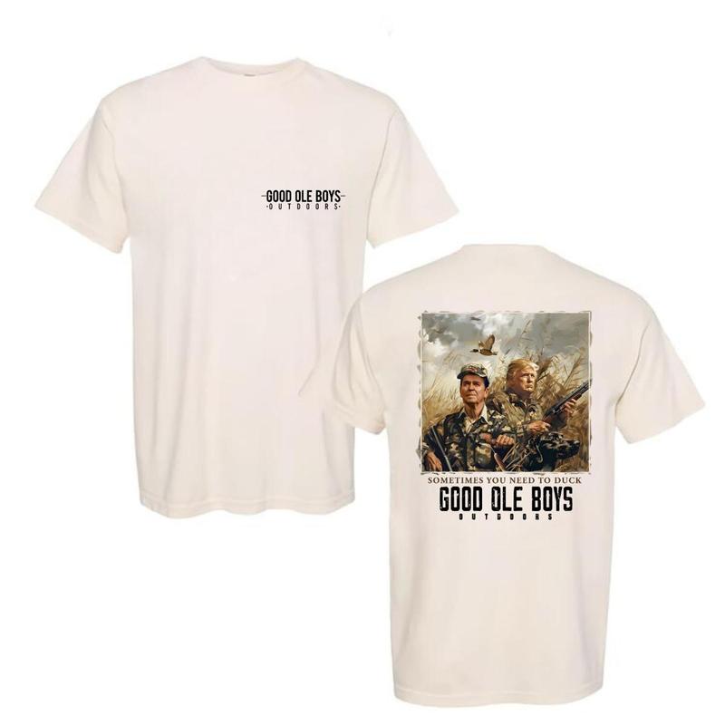 Good Ole Boy Hunter T-shirt - Featuring ' Sometimes You Need to Duck ' Design Outdoor , Perfect for Hunters and Nature Lovers