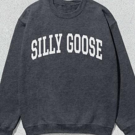 Silly Goose Sweatshirt,  Vintage Farm Shirt,  Cute Goose Shirt, Gifts for Farm, Girls Mom Gifts, Goose Bumps Shirt, Silly Goose Shirt, Funny Goose Out