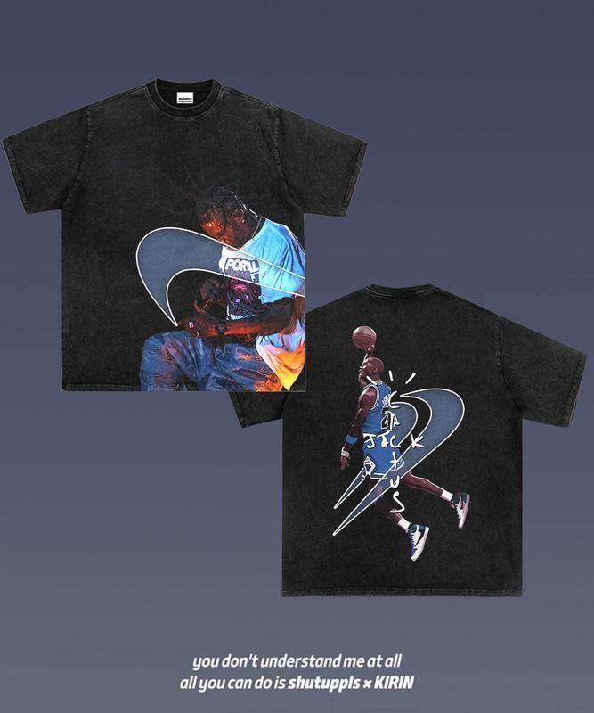 Cactus Jack 2-Sides Graphic T-Shirt, Rapper Shirt Rap Tee Hip hop Shirt,  Graphic T-Shirt, Rapper Shirt Rap Tee, Vintage Y2K, Hoodie, Sweatshirt Cloth