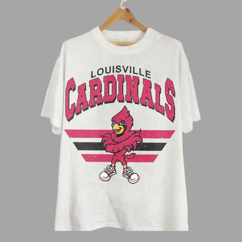 Louisville Vintage Football NCAA Sweatshirt - Tshirt - Hoodie, University of Louisville Unisex Football NCAA Shirt, Unisex Vintage NCAA Shirt, Classic