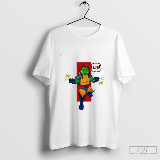 Teenage Mutant Ninja Turtles X Wolverine LFG Snikt shirt