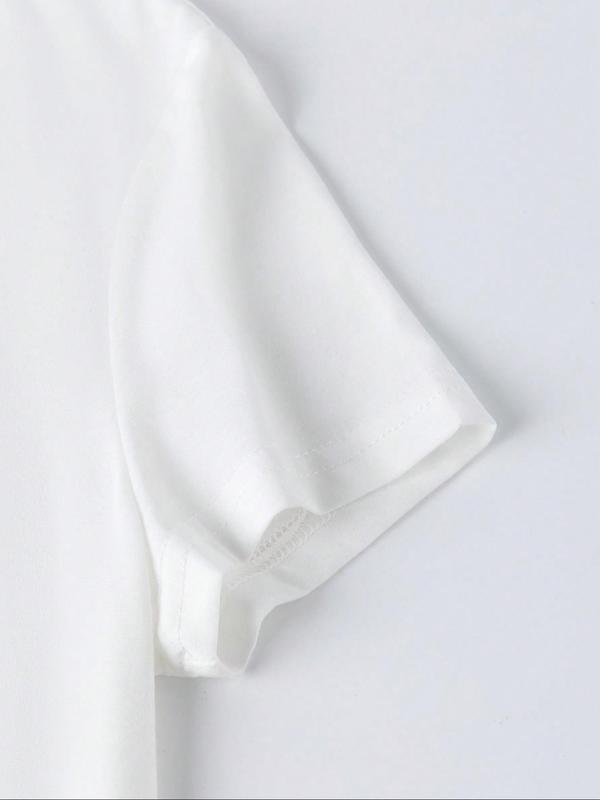 Women's LOVE Graphic PrintÃ‚Â Round Neck Tee,Ã‚Â Summer Clothes Women, Casual Half Sleeve T-shirt, Women's Summer Tops for Daily Outdoor Wear