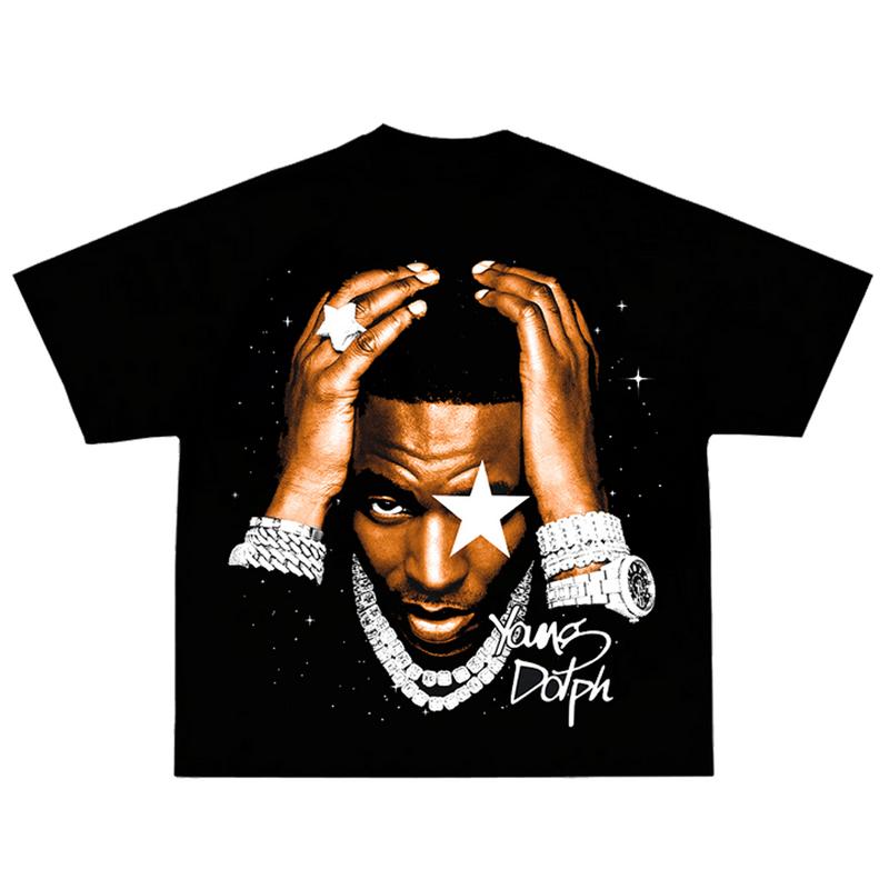 YOUNG DOLPHh STAR T-SHIRT Tee Vintage - Wear the Mamba, Relive the Glory