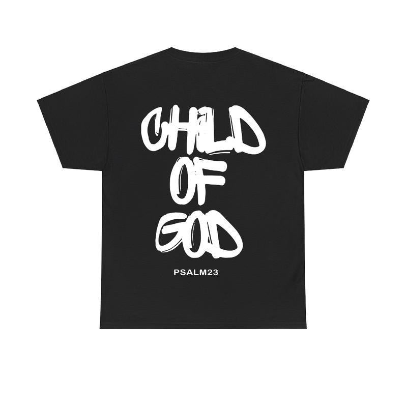 Vintage Child of God Backside Tshirt, Graphic Tee Shirt, Unisex Shirt, Shirt for Men & Women