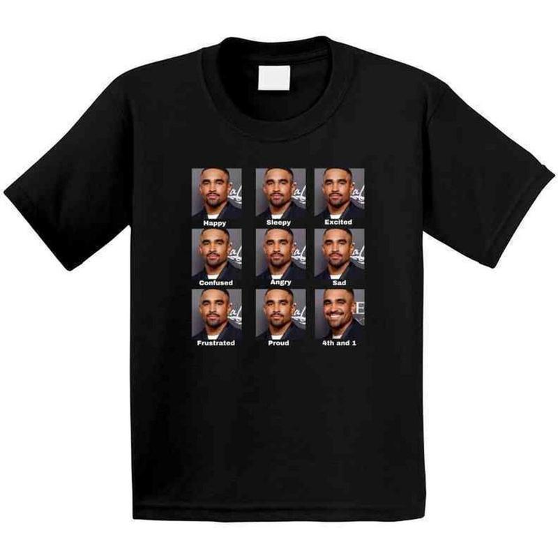 Jalen Hurts 4th And 1 Tush Push Football T Shirt,  Vintage Jalen Hurts Shirt,  Philly Football Shirt, Bird Gang Shirt