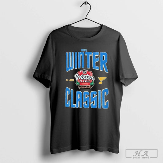 St Louis Blues 2025 Nhl Winter Classic Game Day T Shirt