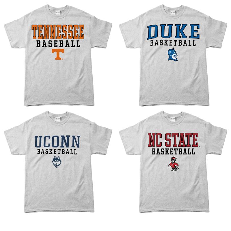 Vintage Men's Basketball NCAA College All  Teams Ash Unisex Streetwear Top Sports Classic Sweater Pullover Long Sleeve Sweatshirts Christmas t shirt