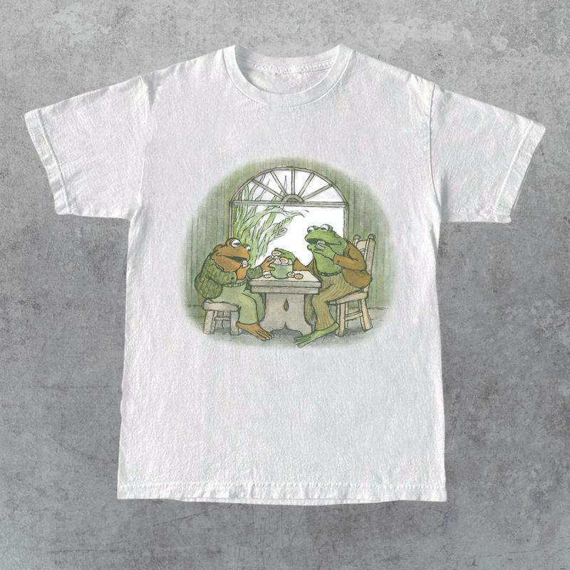 Frog 90s Vintage Graphic Shirt, Nostalgia Toad Tee, Nature Shirt, 2000s funny  Frog T-Shirt, Frog Lovers, Vintage Unisex Adult Cotton Tee