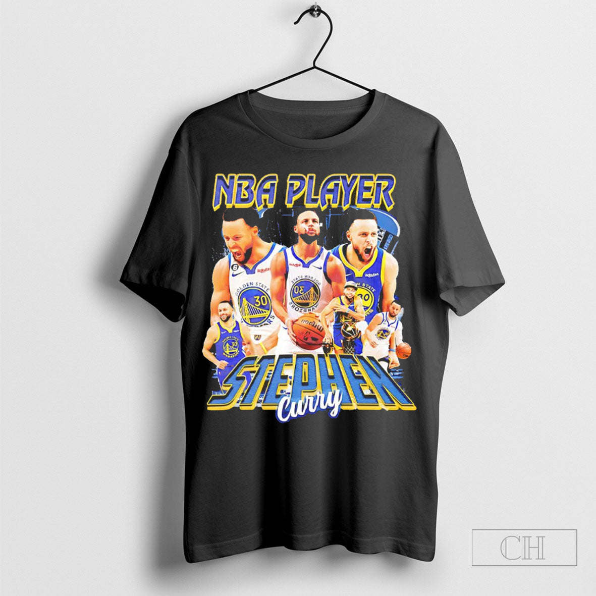 Stephen Curry Goalden State Warriors Nba Player Basketball 90s Graphic Shirt