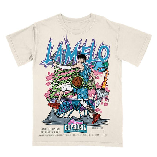 LaMelo Ball  Tee  Vintage Tee Graphic T-Shirt Sweatshirt Hoodie  Sport Tee - Gift For Fan