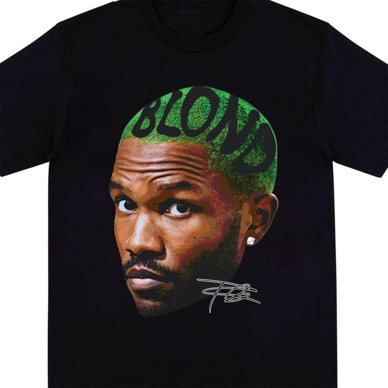 Frank Ocean Face T-shirt - Graphic Tees, Frank Ocean Album, Frank Hoodie, Blonded, Blond, Nostalgia, 90s vintage, Music Gift, Streetwear - Tshirt