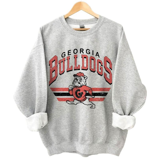 Georgia Bulldogs Vintage Football NCAA sweatshirt , The University of Georgia Unisex Vintage NCAA sweatshirt , Classic Football sweatshirt , Gifts For