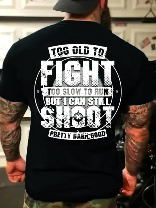 Men's Regular Fit Letter Print Round Neck Tee, Casual Short Sleeve Crew Neck T-shirt for Summer, T Shirts for Men,Ã‚Â Graphic Tees,Ã‚Â Fashion Men's Streetw