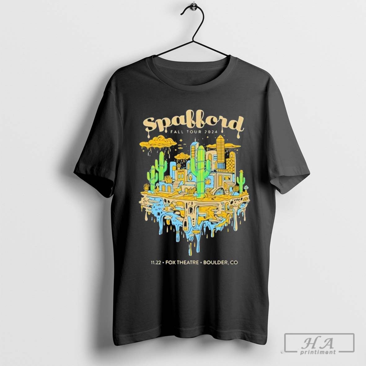 Spafford CervanteÃ¢â‚¬â„¢s Masterpiece Nov 23 2024 Denver, CO Tour T-shirts
