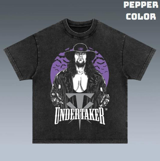 VINTAGE TEE  UNDERTAKER, Prints Vintage T-Shirt, Wrestler Shirt, WWE Shirt, Graphic Tee , Unisex T-Shirt, Gift For All Top Menswear Cotton Polyester
