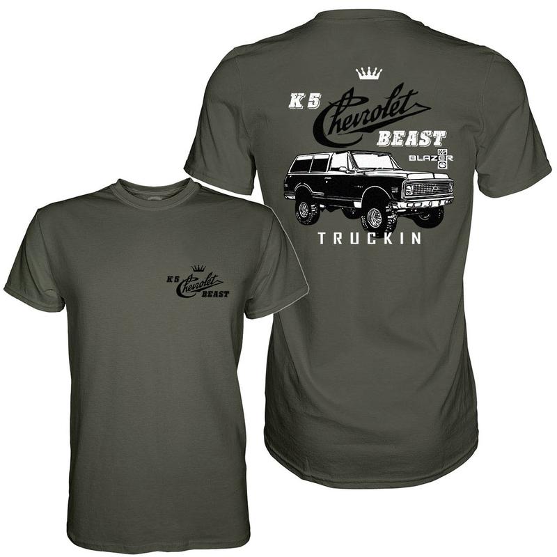 Chevy Trucks K5 Blazer King Of Trucks Vintage Graphic T-Shirt Unisex Ultra Cotton Crewneck Short Sleeve 100% Cotton - Menswear, Top  Tshirt men  gifts