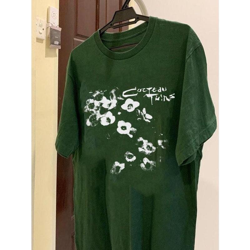 Vintage Cocteau Twins Aesthetic Flower Graphic Artwork shirt, vintage Cocteau Twins Indie band tee, Cocteau Twins Floral merch - Unisex T-Shirt, Hoodi