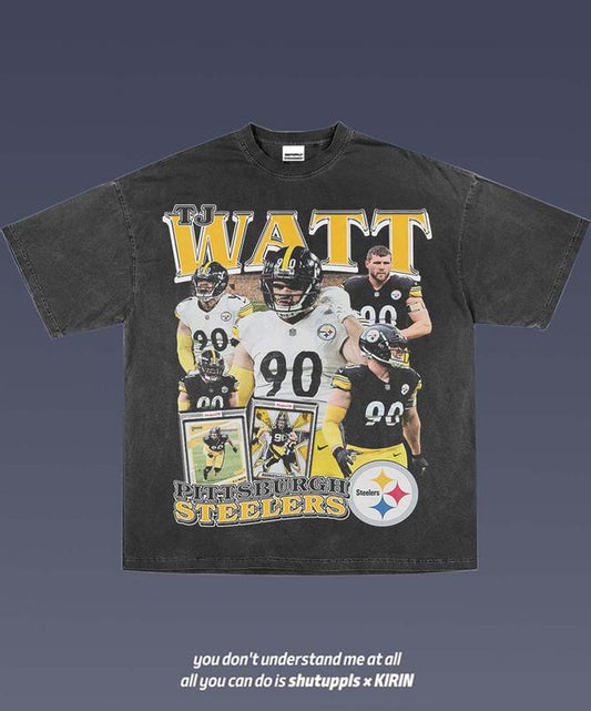 TJ Watt 1.0 Graphic Tee  American Football  Gift For Fan