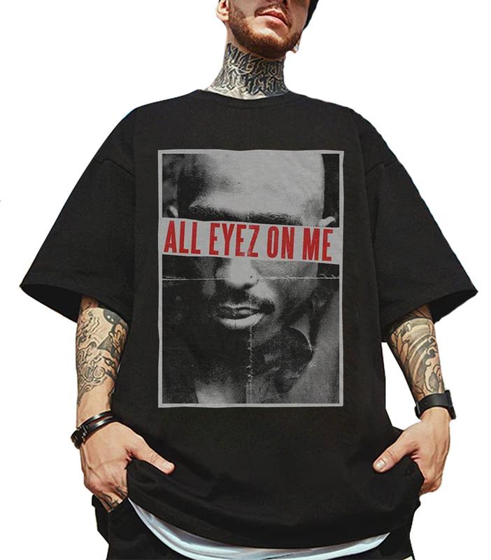 Tupac All Eyez On Me  Shirt, 2pac Shirt, Rapper Merch, Tupac Shirt, 1990s Vintage Retro Shirt, Vintage 90s Bootleg Style T-shirt, Hip Hop Legends Shir