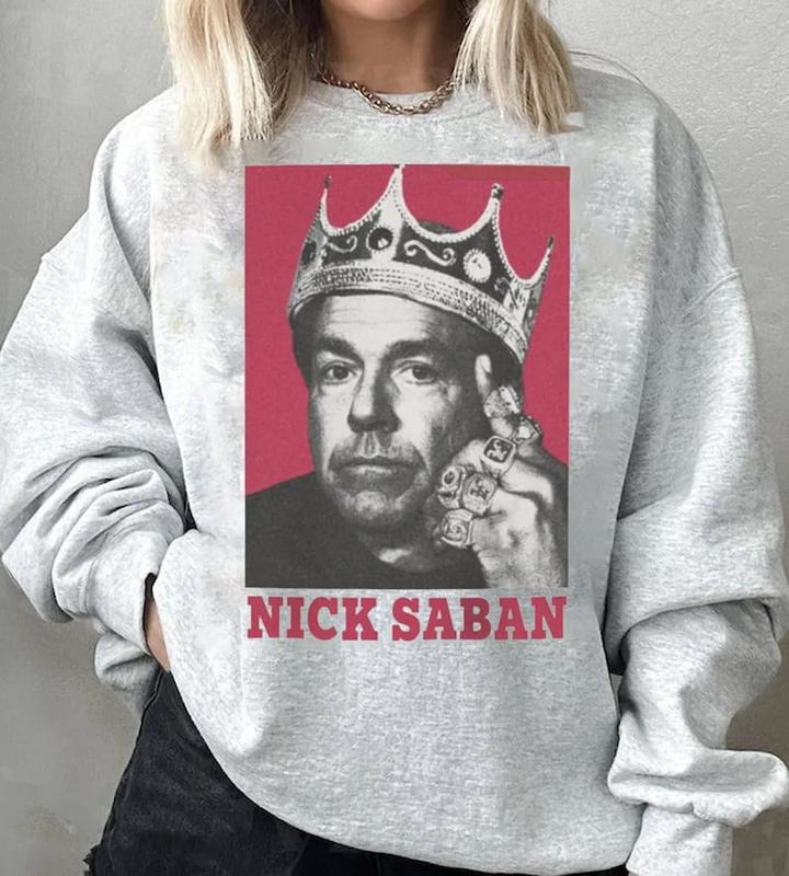 Nick Sa.ban Football Shirt,Nick Sa.ban Sweatshirt,Nick Saban Football 90s Fan Gift,Football Gift shirt,Football Tee,90s vintage shirt - Unisex T-Shirt