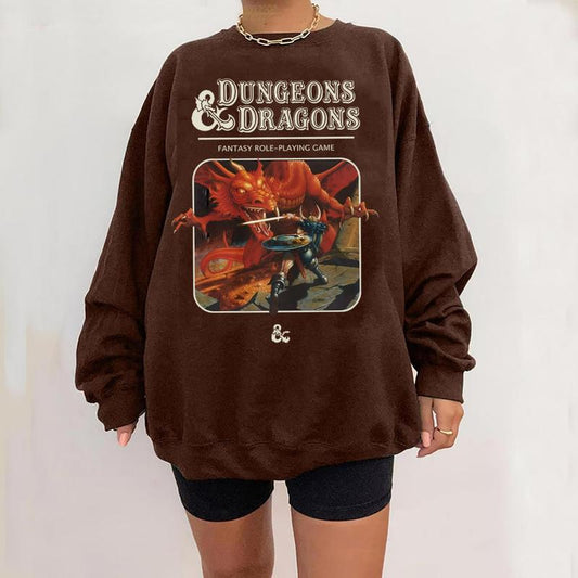 Vintage Dungeons & Dragons 1974 Sweatshirt, DnD Sweatshirt, Dungeon Master Sweatshirt