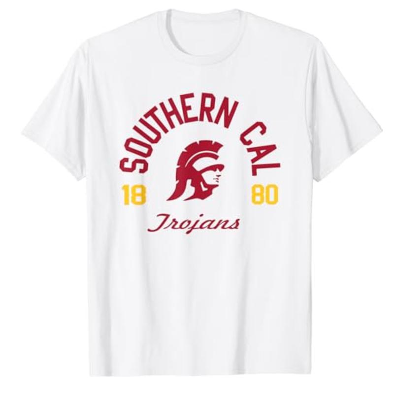Vintage 90s USC Trojans Apparel 1880  T-Shirt